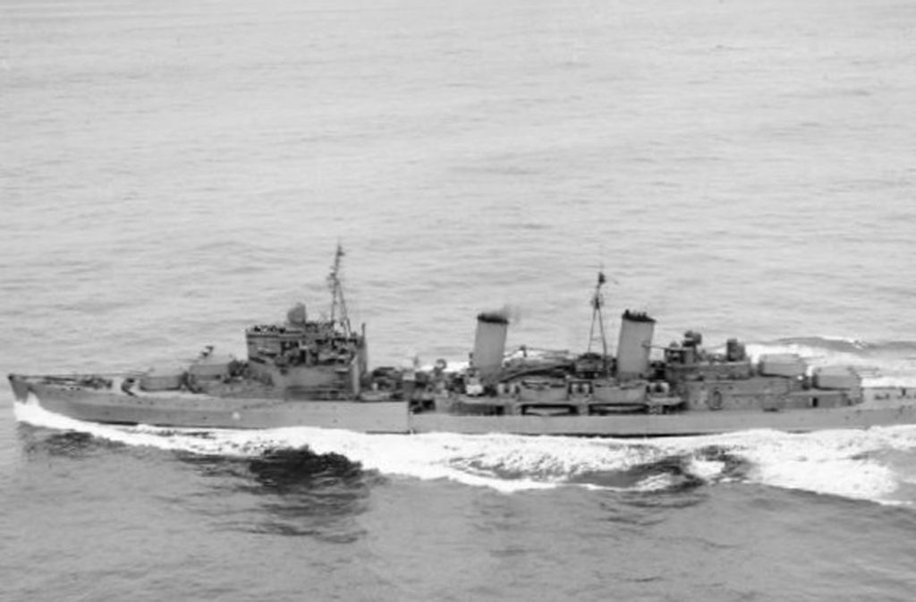 Die „HMS Edinburgh“ wurde am 30. April 1942 in der Barentssee von einem deutschen U-Boot angegriffen und schwer beschädigt. der Kapitän befahl daraufhin die Selbstversenkung.