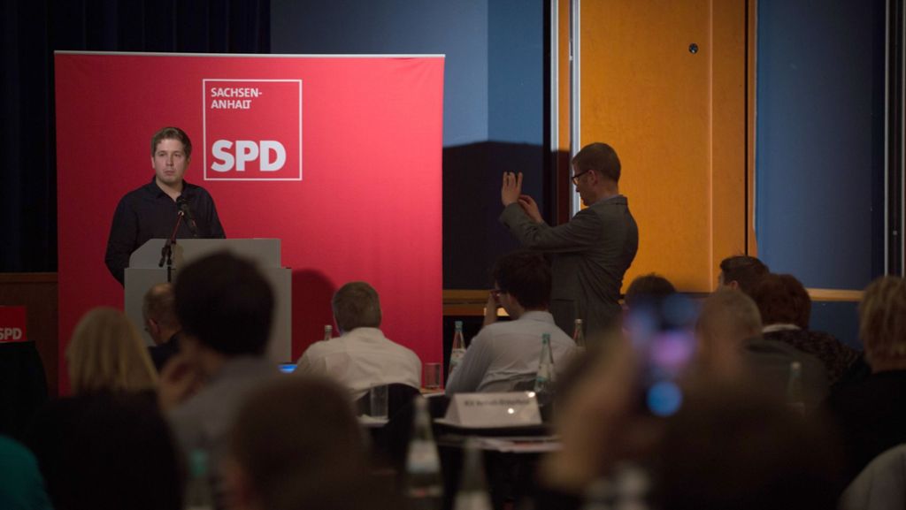Nach Sondierung von Union und SPD: SPD-Landesparteitag Sachsen-Anhalt gegen große Koalition