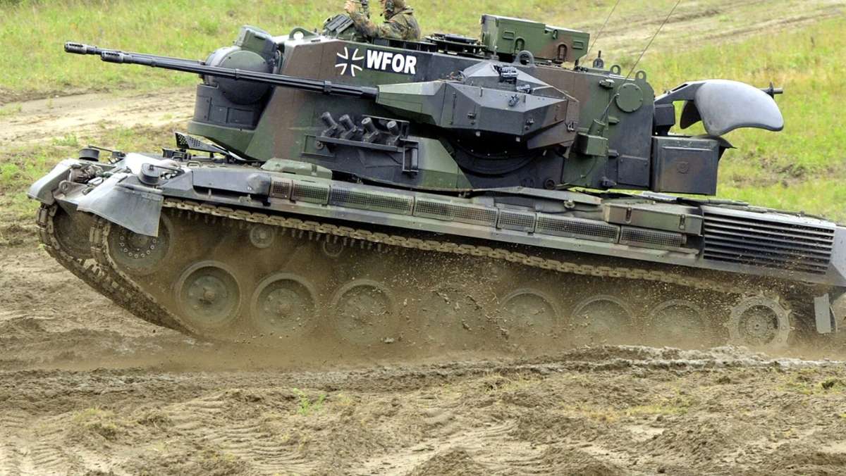 Schutz gegen Russland: Ukraine erhält im Juli erste Gepard-Panzer aus Deutschland
