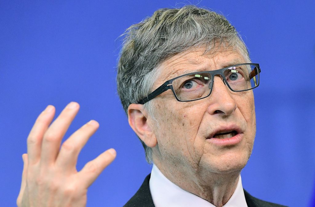 Bill Gates bleibt mit einem geschätzten Vermögen von etwa 80 Milliarden Euroungeschlagen der reichste Mann der Welt.