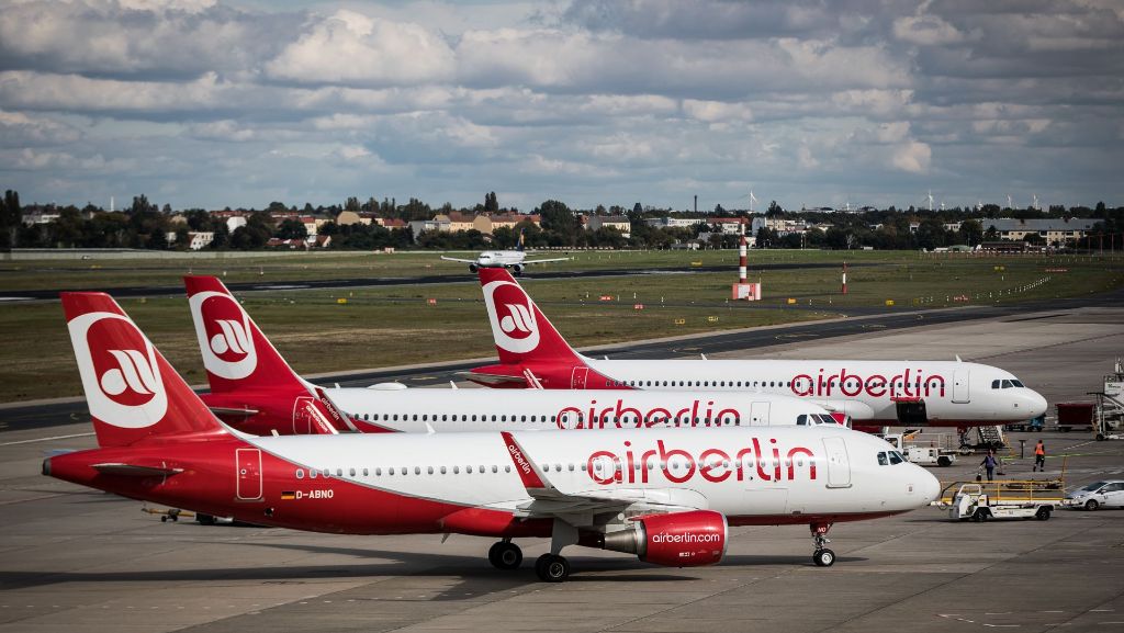 Air Berlin: Erneuter Flugausfall in Stuttgart