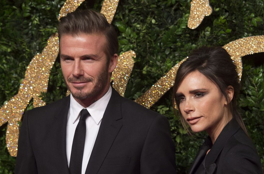 David und Vicktoria Beckham wurden für ihr stilbewusstes auftreten geehrt.