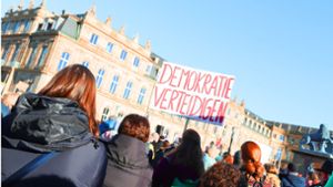 Kundgebungen  in Baden-Württemberg: Wo am Wochenende gegen Rechtsextremismus demonstriert wird