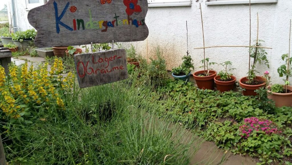  Beim Gärtnern machen Kinder Naturerfahrungen. Deshalb hat die Stuttgarter Erzieherin Nadine Reichmann mit ihren Kolleginnen einen Garten angelegt. 
