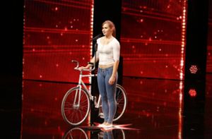 Kunstradfahrerin aus Schorndorf will Supertalent werden