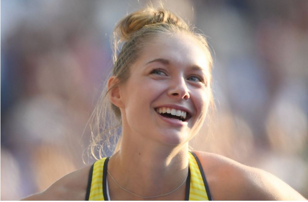 Leichtathletin Gina Lückenkemper will über 100 Meter ihren nächsten Titel.