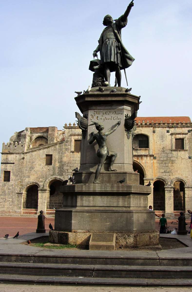 Denkmal für Kolumbus in Santo Domingo, der Hauptstadt der Dominikanischen Republik