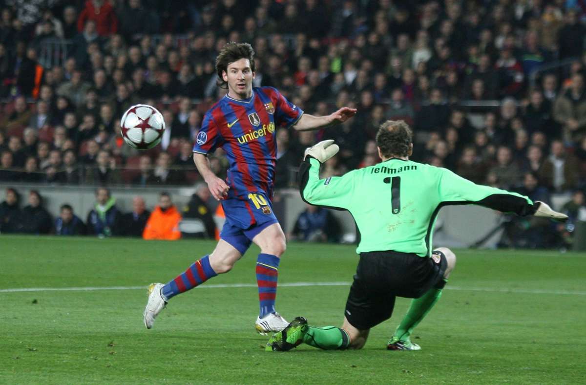 Im Hinspiel blieb Lionel Messi torlos. Im Rückspiel traf er dafür zweimal sehenswert.