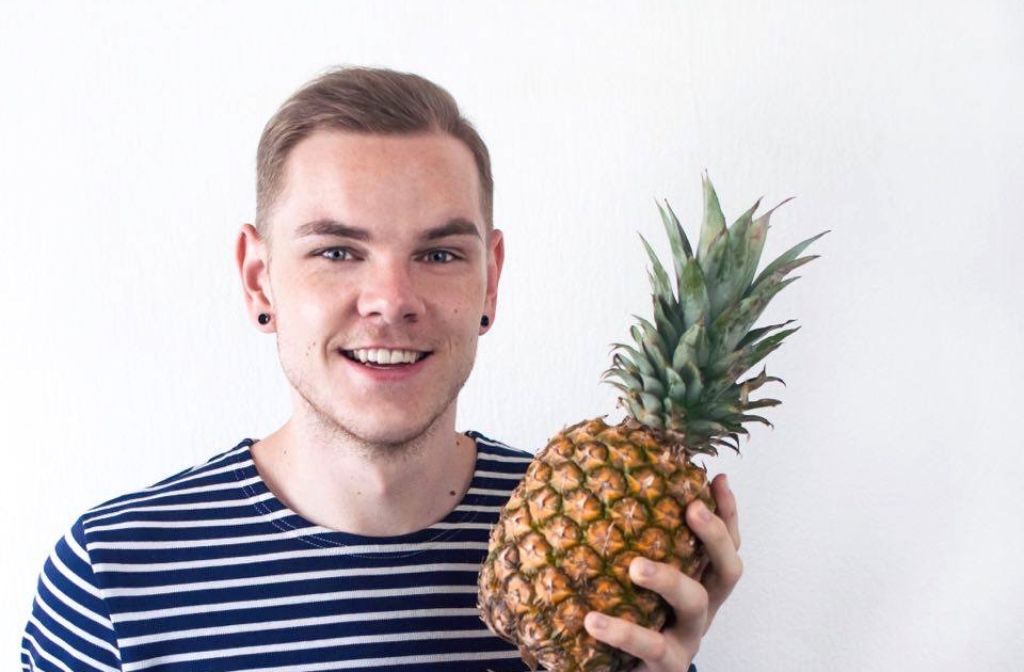 Foodblogger Marcel Buchstaller liebt es bei seinen Kreationen Früchte mit Deftigem zu kombinieren.