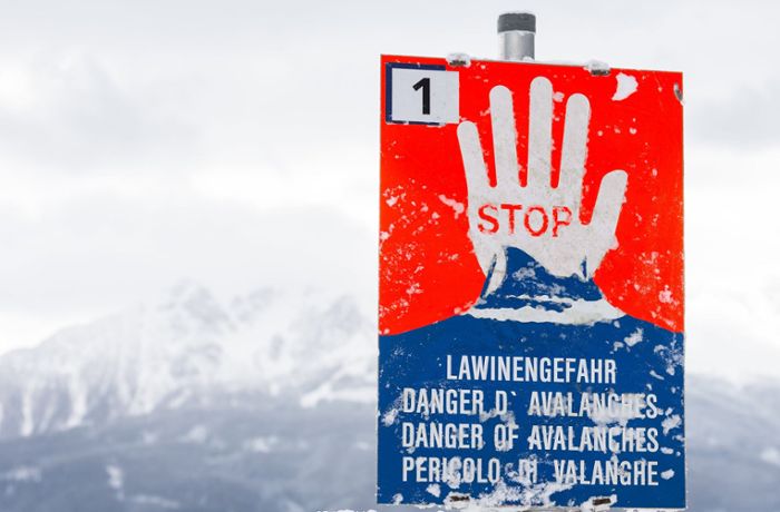 Zwei Tote und ein Verletzter bei Lawinenabgängen in den Alpen
