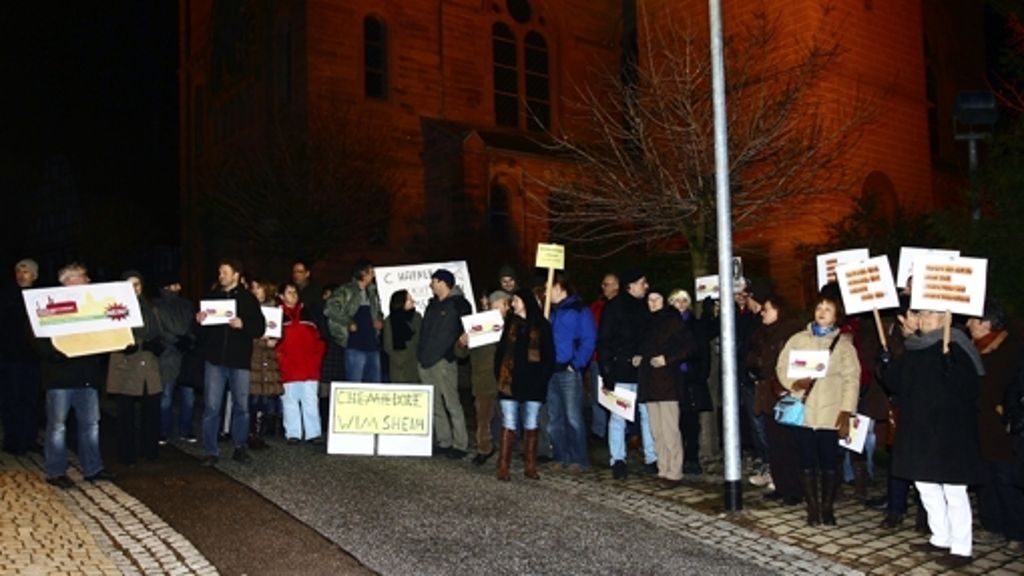 Wimsheim: Bürgerinitiative unterstreicht ihr  Nein zu Industriebetrieb