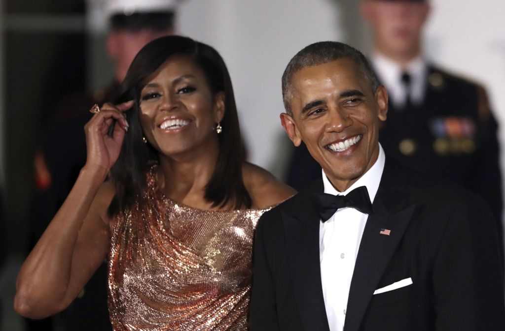 Das glamouröseste Präsidentenpaar seit den Kennedys: die Obamas bewegen sich auf dem roten Teppich ebenso versiert wie auf der politischen Bühne.