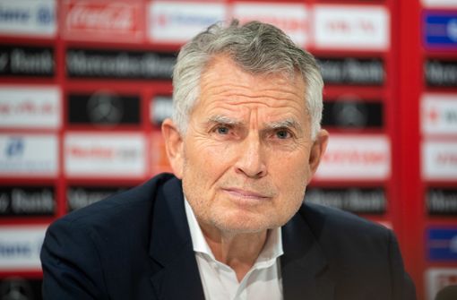 Wolfgang Dietrich ist Präsident und Aufsichtsratsvorsitzender des VfB Stuttgart. Foto: dpa