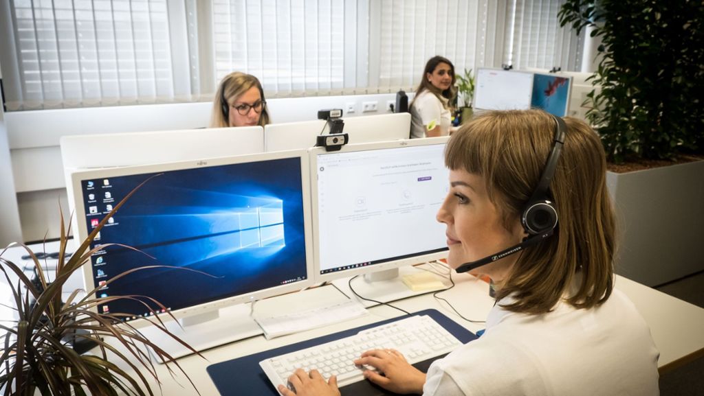 Modellversuch Docdirekt   in Stuttgart: Teledoktor behandelt  im Netz und am Telefon