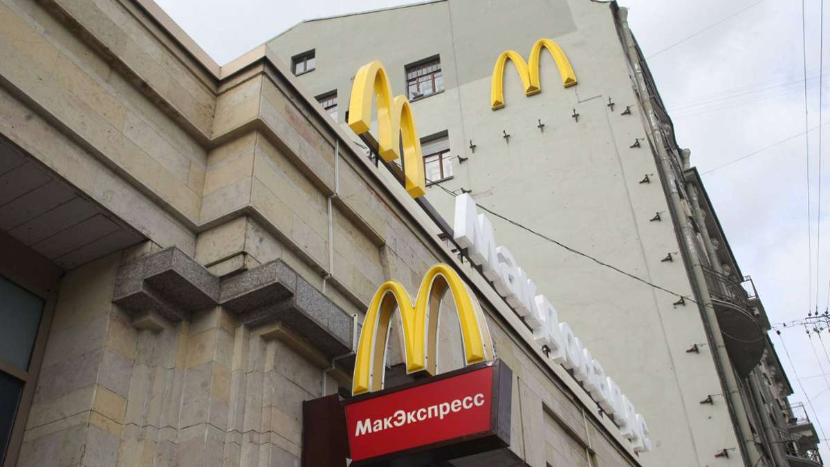 Krieg in der Ukraine: McDonald’s zieht sich komplett aus Russland zurück
