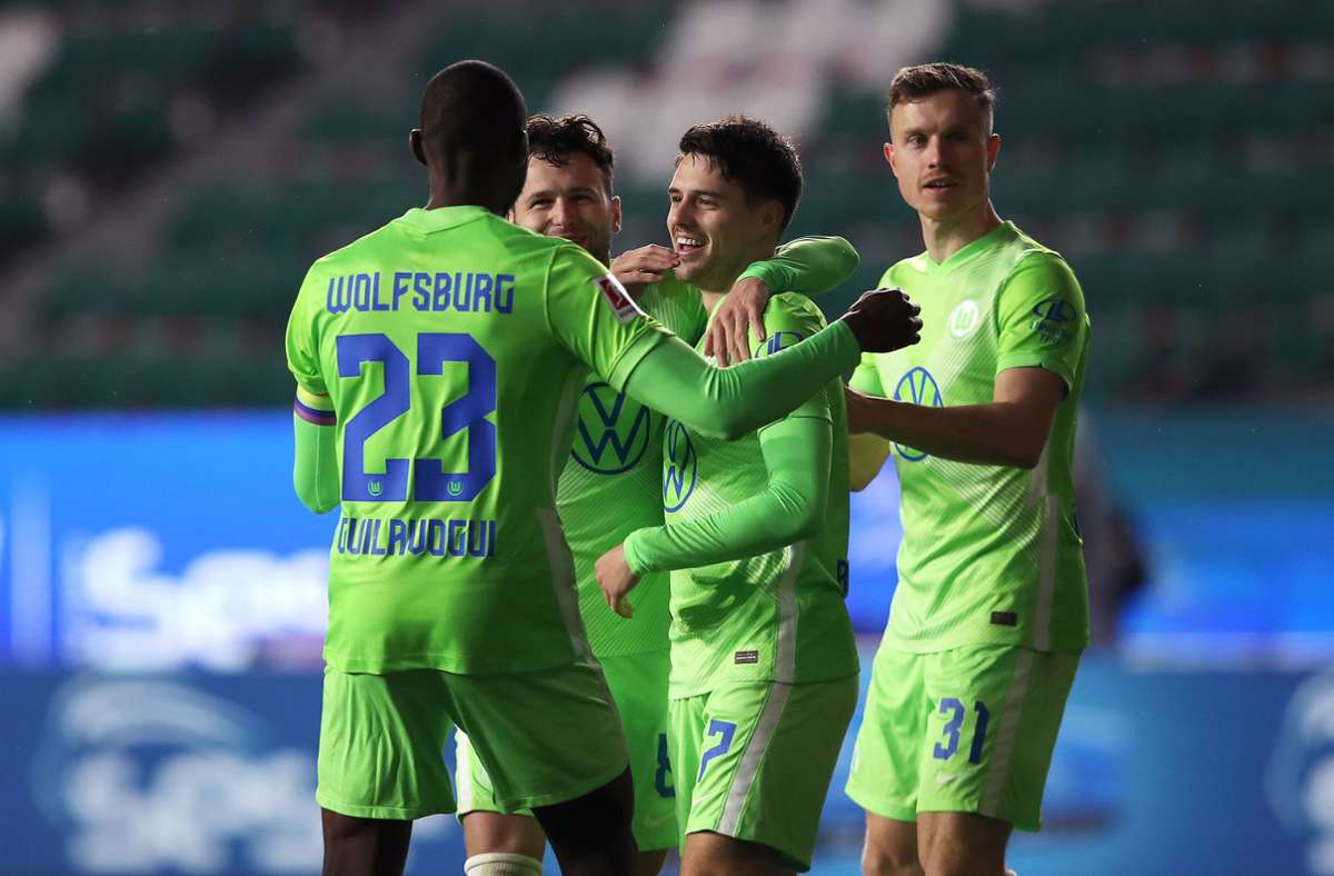 3. Platz: VfL Wolfsburg (1,14 Punkte pro Tor): Die Wolfsburger erzielten bislang 22 Tore und holten 25 Punkte.