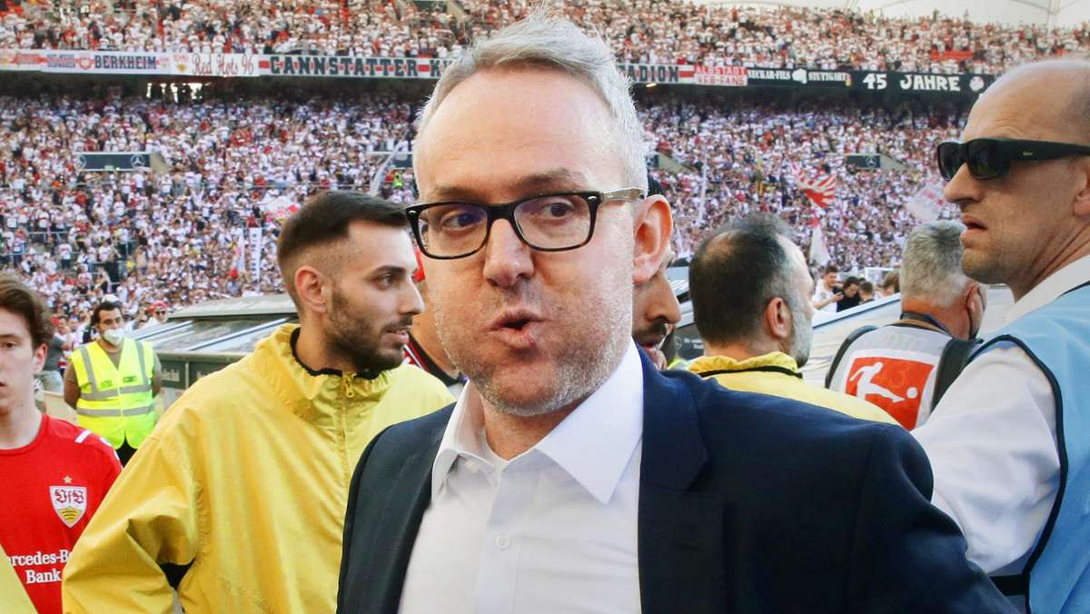 Vorstandsvorsitzender des VfB Stuttgart: Wie sich Alexander Wehrle der Zukunft stellt