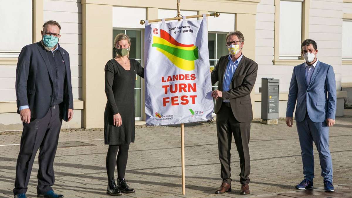 Landesturnfest: Ludwigsburg gibt Flagge an Lahr weiter