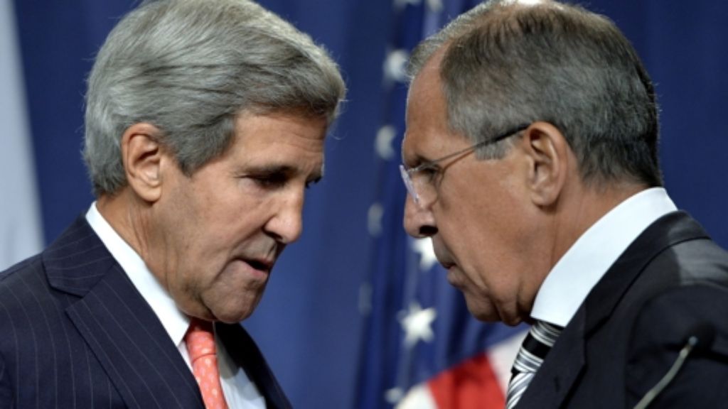 Kerry trifft Lawrow: Kein Durchbruch in der Ukraine-Krise
