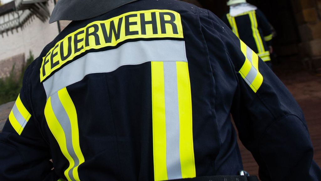 Feuerwehreinsatz im Kreis Ludwigsburg: Wasserpumpe fängt an zu brennen