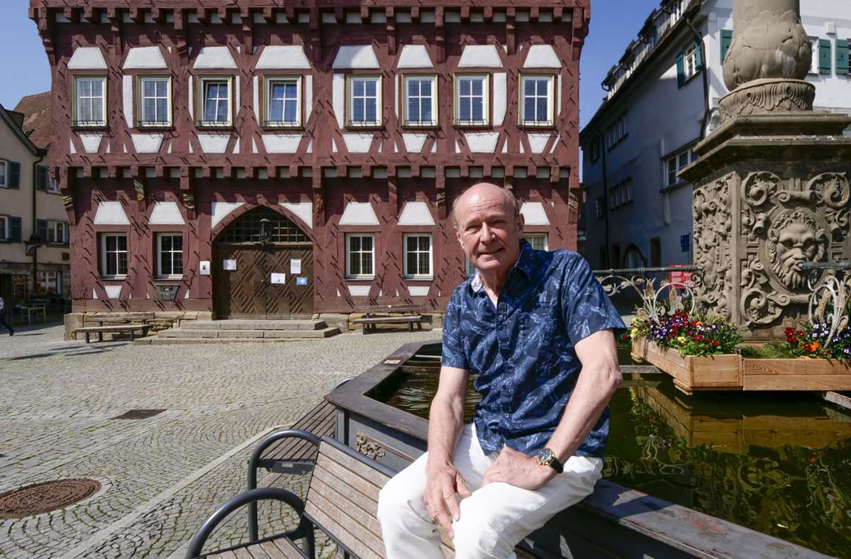 Rudolf Kürner, Jens Hübners Vorgänger, war der dienstälteste Bürgermeister im Landkreis Ludwigsburg.