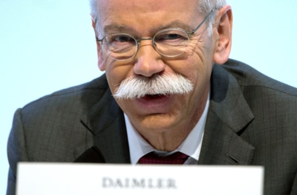 Daimler-Chef Dieter Zetsche.
