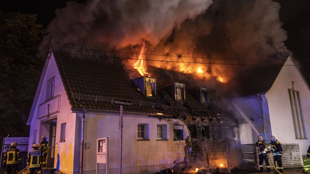 Feuer in Stuttgart-Stammheim: Erneut Brandstifter am Werk