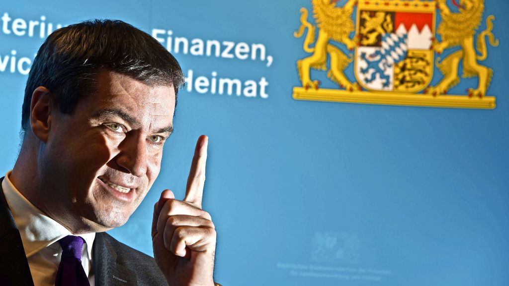 Markus Söder will Ministerpräsident werden: Mit allen Mitteln