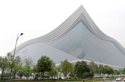 Das New Century Global Center in Chengdu (China) bietet eine gigantische Größe. Foto: dpa/Wang Xiaobo