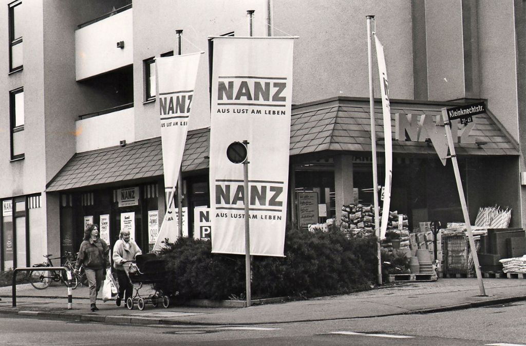 Ein Nanz-Markt. Bild stammt aus dem Jahr 1991