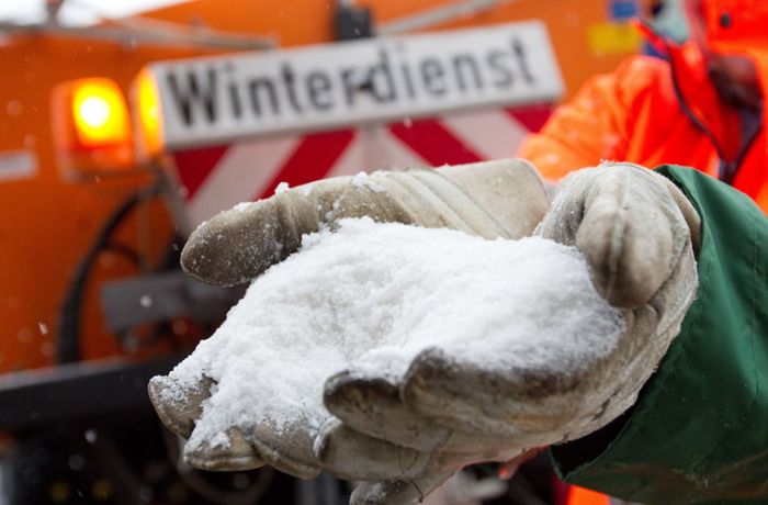 Einsturzgefahr bei Schnee: Posse um Salzlagerhalle in Ludwigsburg