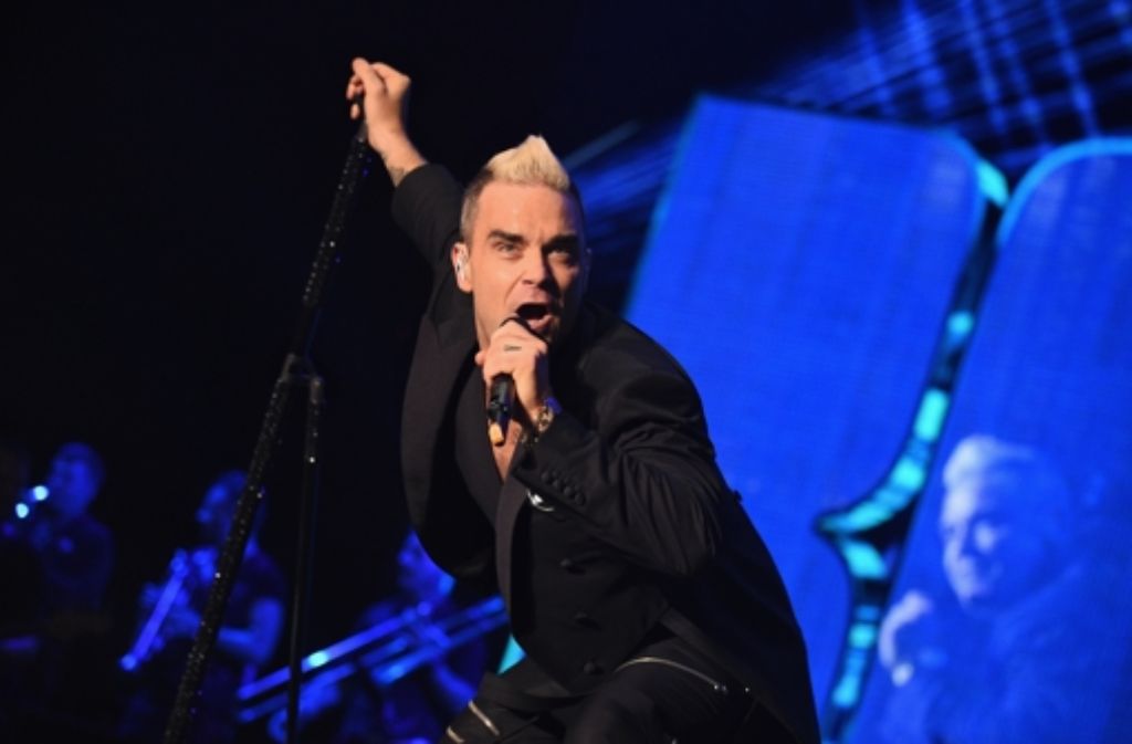 Auf der Bühne: Robbie Williams