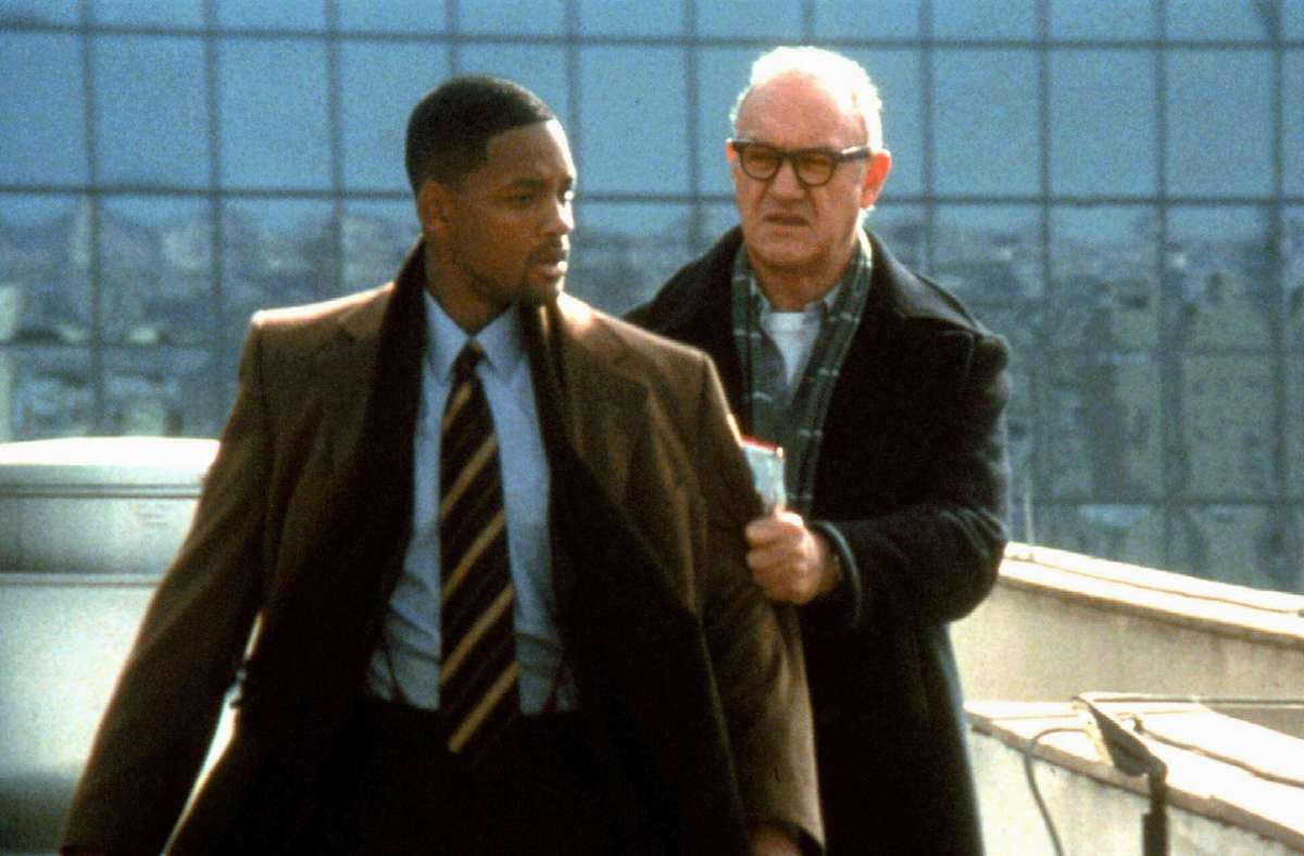 „Enemy of the State“ (1998): Will Smith (links) und Gene Hackman