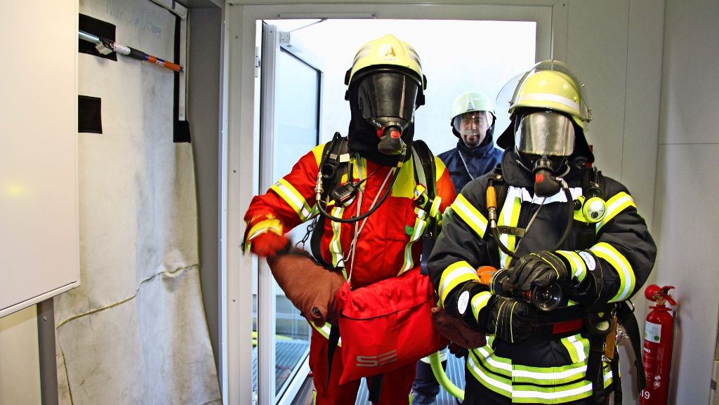 Feuerwehr in Gerlingen und Feuerbach: Neue Ausbildung bei der      Werkfeuerwehr