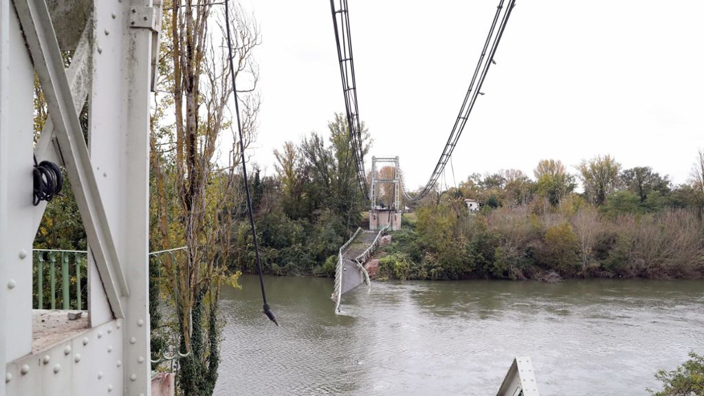 Frankreich: Ursache für Brückeneinsturz steht offenbar fest