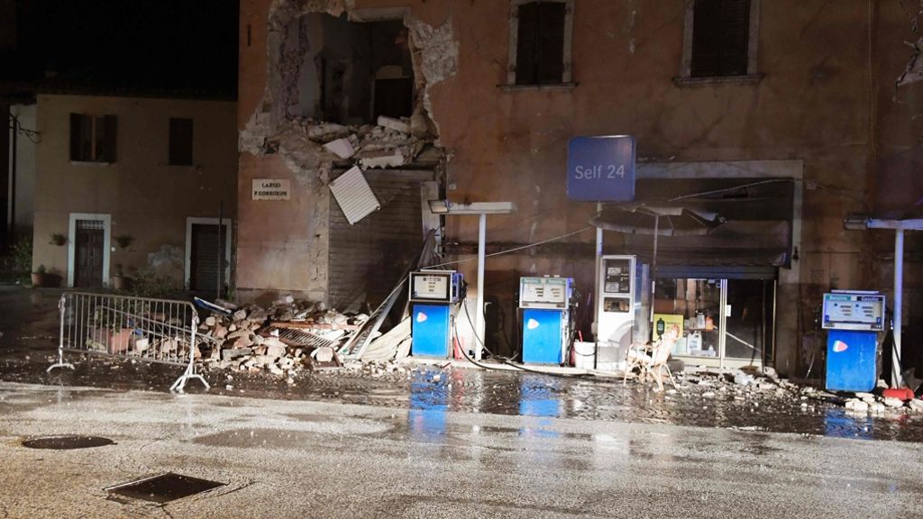Zwei Erdbeben in Mittelitalien: Erdstöße versetzen Bevölkerung in Panik – ein Toter