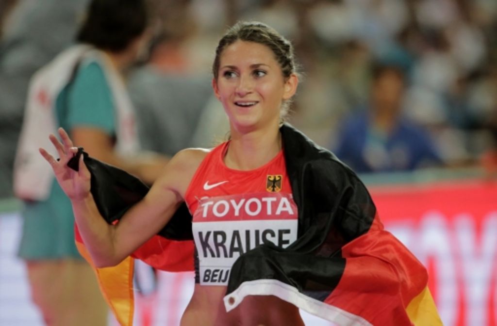 Am Mittwoch gewinnt Gesa Felicitas Krause die Bronzemedaille im 3000-Meter-Hindernislauf.