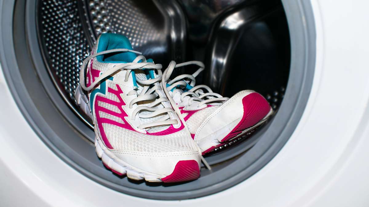 Schuhe in Waschmaschine waschen: Welches Programm?