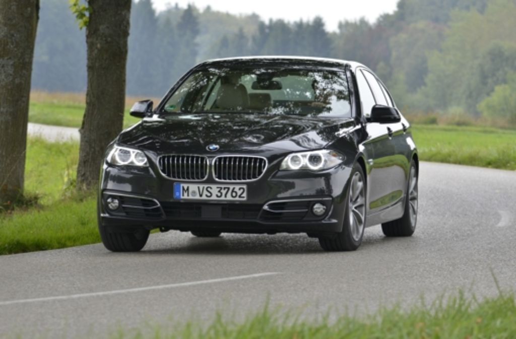 In der oberen Mittelklasse wurde der BMW Fünfer zum besten Auto gewählt.