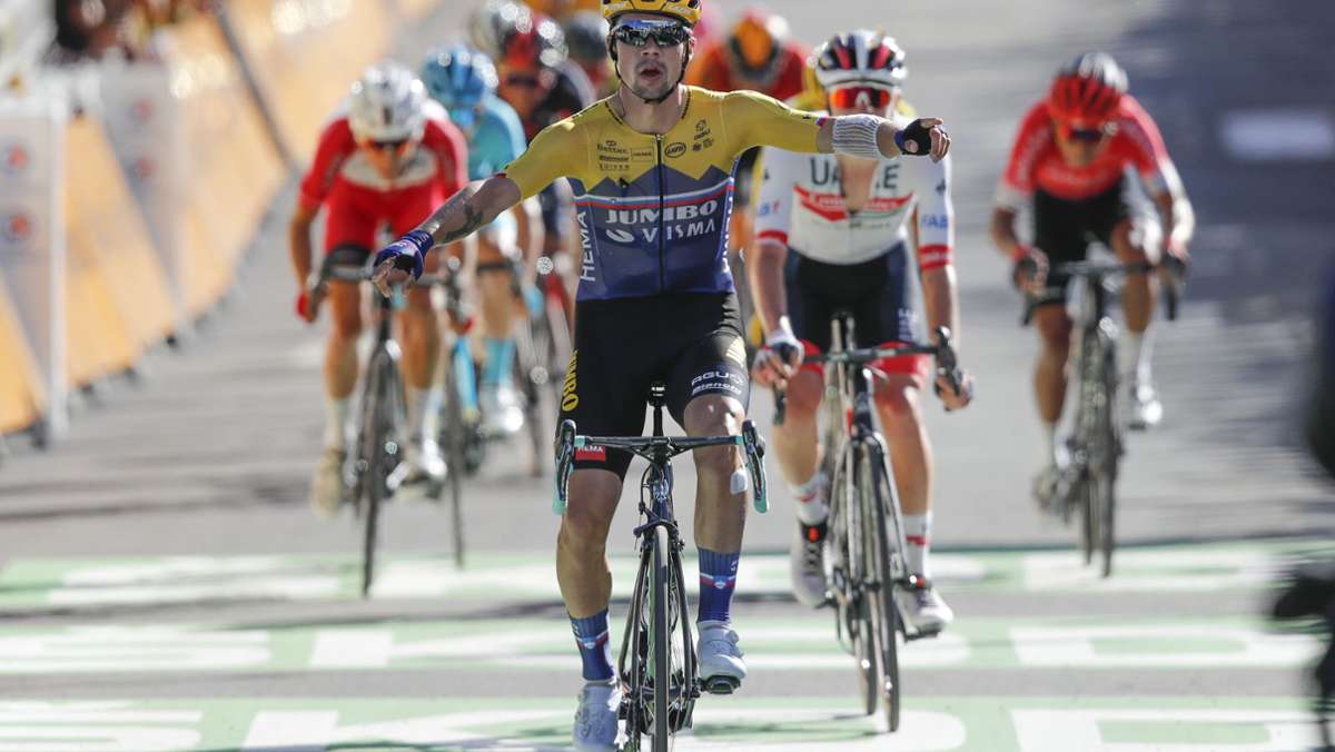 Tour de France: Slowene Primoz Roglic  siegt bei erster Bergankunft