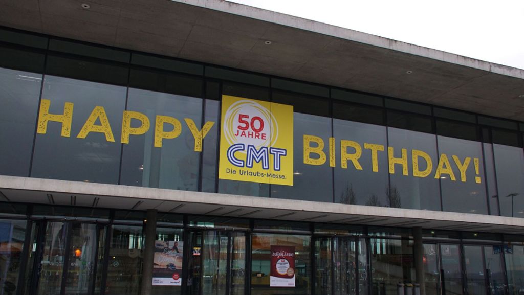 50 Jahre CMT Stuttgart: Größte Urlaubsmesse startet am Samstag