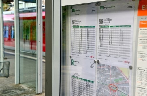 Was die S-Bahn in Leinfelden-Echterdingen betrifft, will die Bahn offenbar Ihr Konzept noch einmal auf den Prüfstand stellen. Foto: Norbert J. Leven