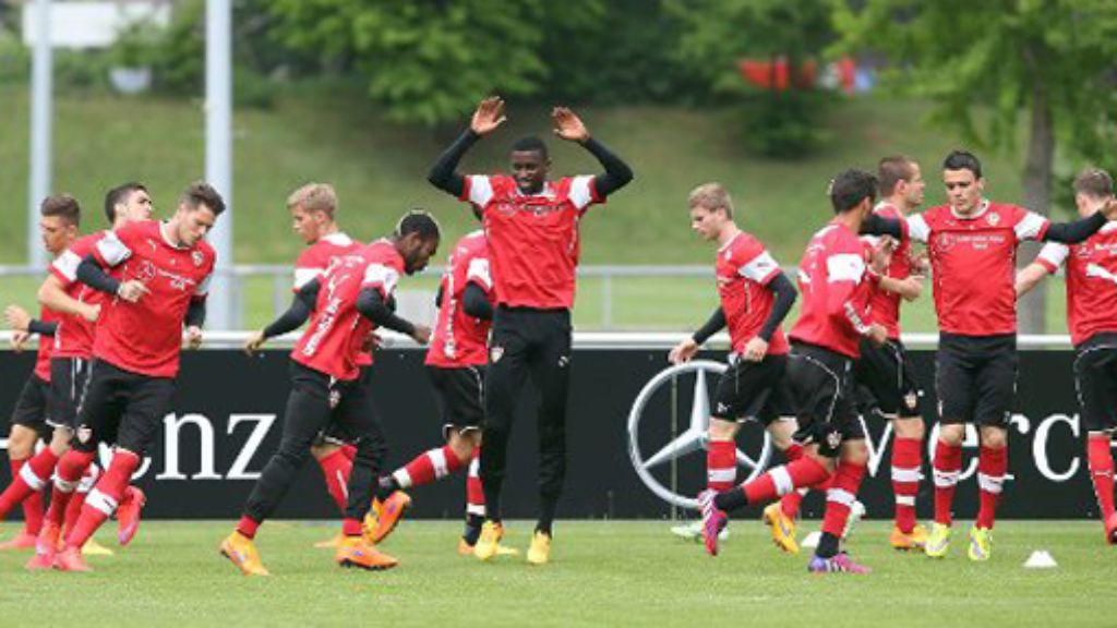 Training beim VfB Stuttgart: Rüdiger macht sich fit für die Mainzer