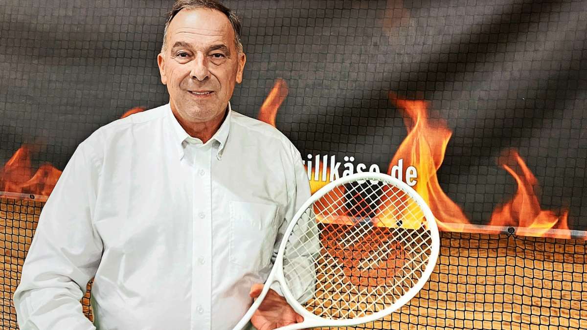 Tennis: TEC Waldau: Silber für den Tausendsassa, der auch Promi-Geheimnisse für sich behält