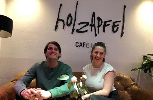 Moritz und Nina Holzapfel schließen ihr beliebtes Café Ende Oktober. Foto: StZN/Tanja Simoncev