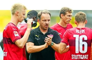 Die VfB-Elf nimmt Gestalt an