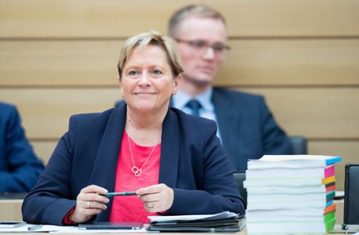 Susanne Eisenmann (CDU) will ein neues Konzept für die Grundschulempfehlung ausarbeiten. Foto: dpa/Tom Weller