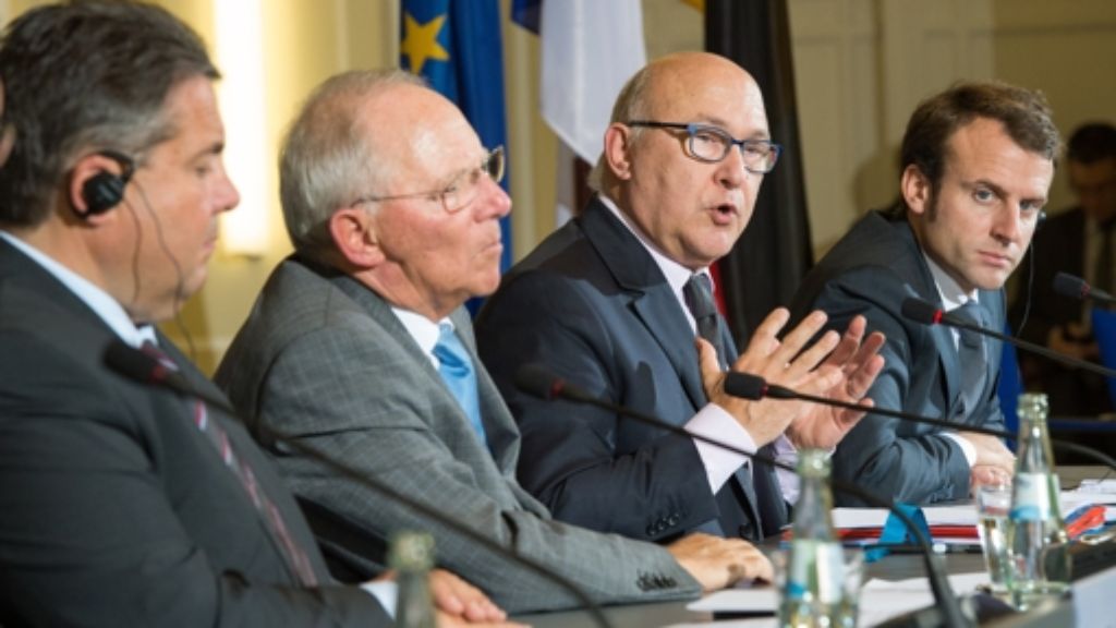 Deutsch-französisches Ministertreffen: Schäuble kündigt Investitionen an