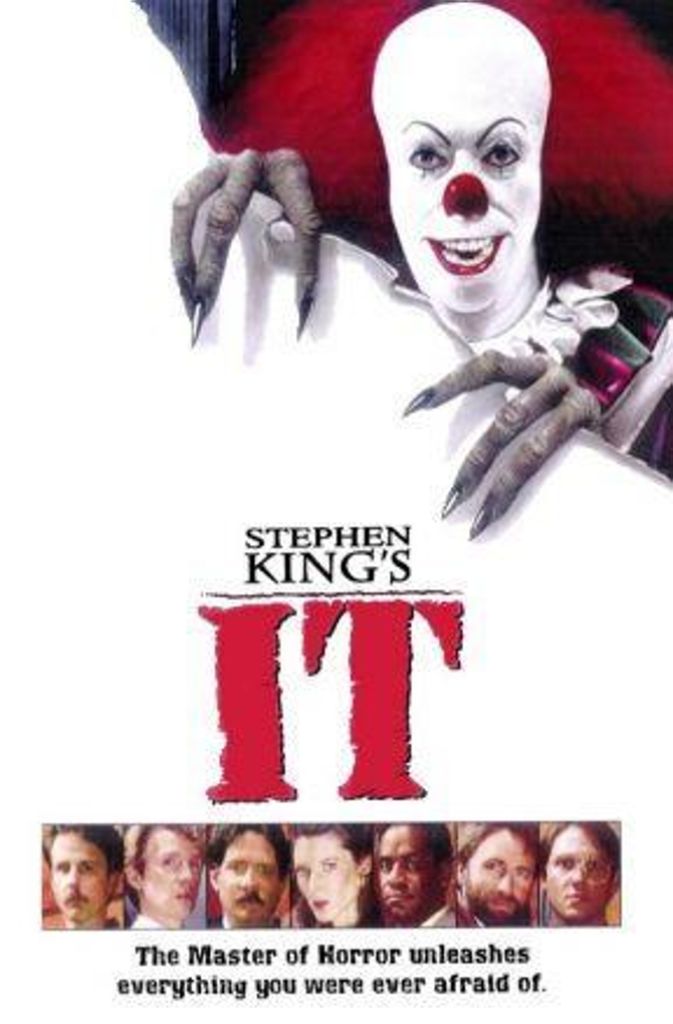 „Es“ (1990), nach dem 18986 erschienen Horror-Kultroman „It“ von Stephen King.