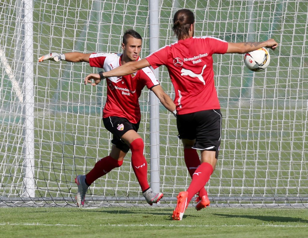 VfB Stuttgart Trainingslager St. Gallen Training 20.7